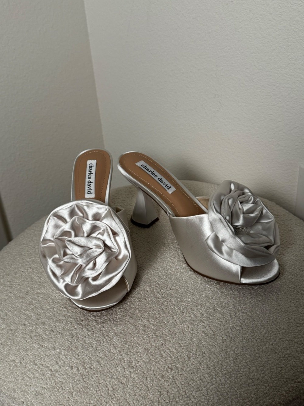 Charles David Womens Kimchi Floral Dress Heel in Size 8.5 - Picture 6 of 7
